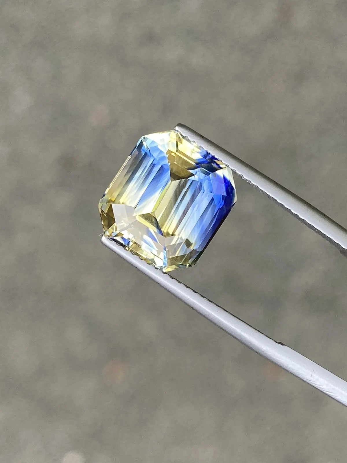 Saphir (Bi-Color) 10,196 ct aus Sri Lanka (Ceylon) – Gemstone Collections